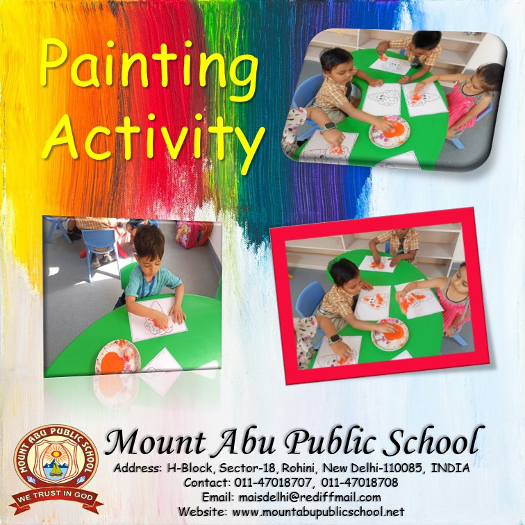 Pre-School/ Pre-Primary Painting Activity
